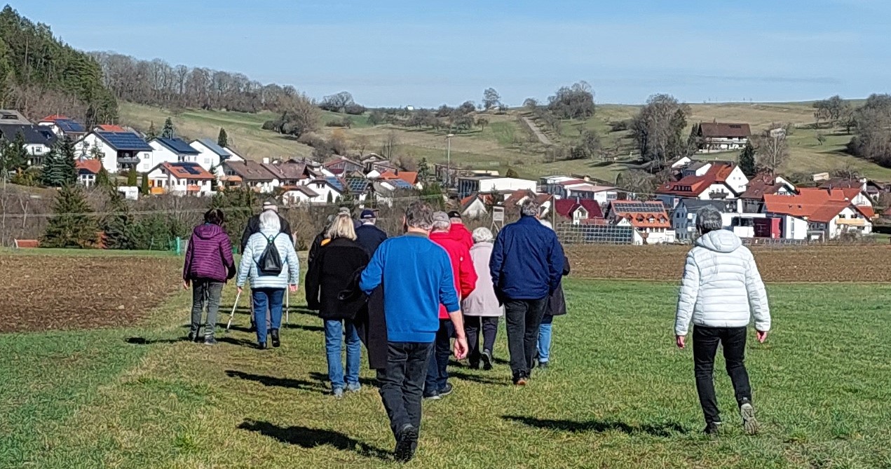 Wandern Wandern im Wald