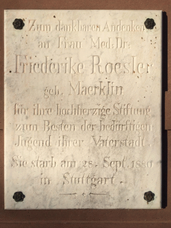 Rösler Denkmal in Balingen